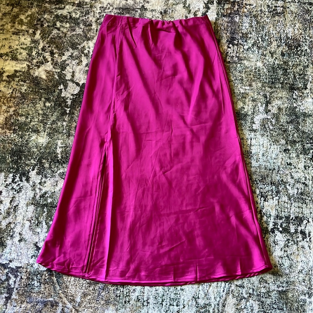 Nasty Gal Satin Skirt